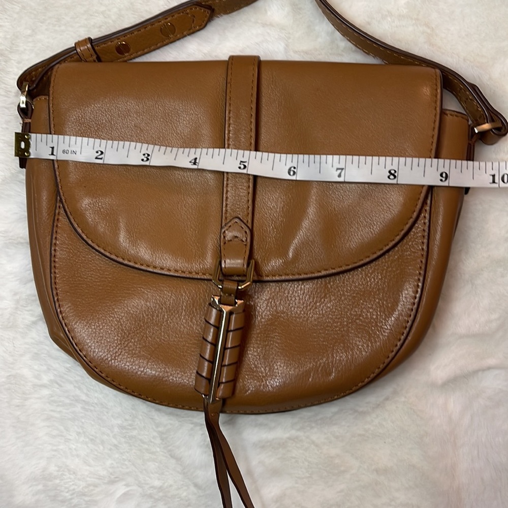 Stella & Dot- Covet- Sloan Saddle Crossbody- leather - Picture 13 of 15